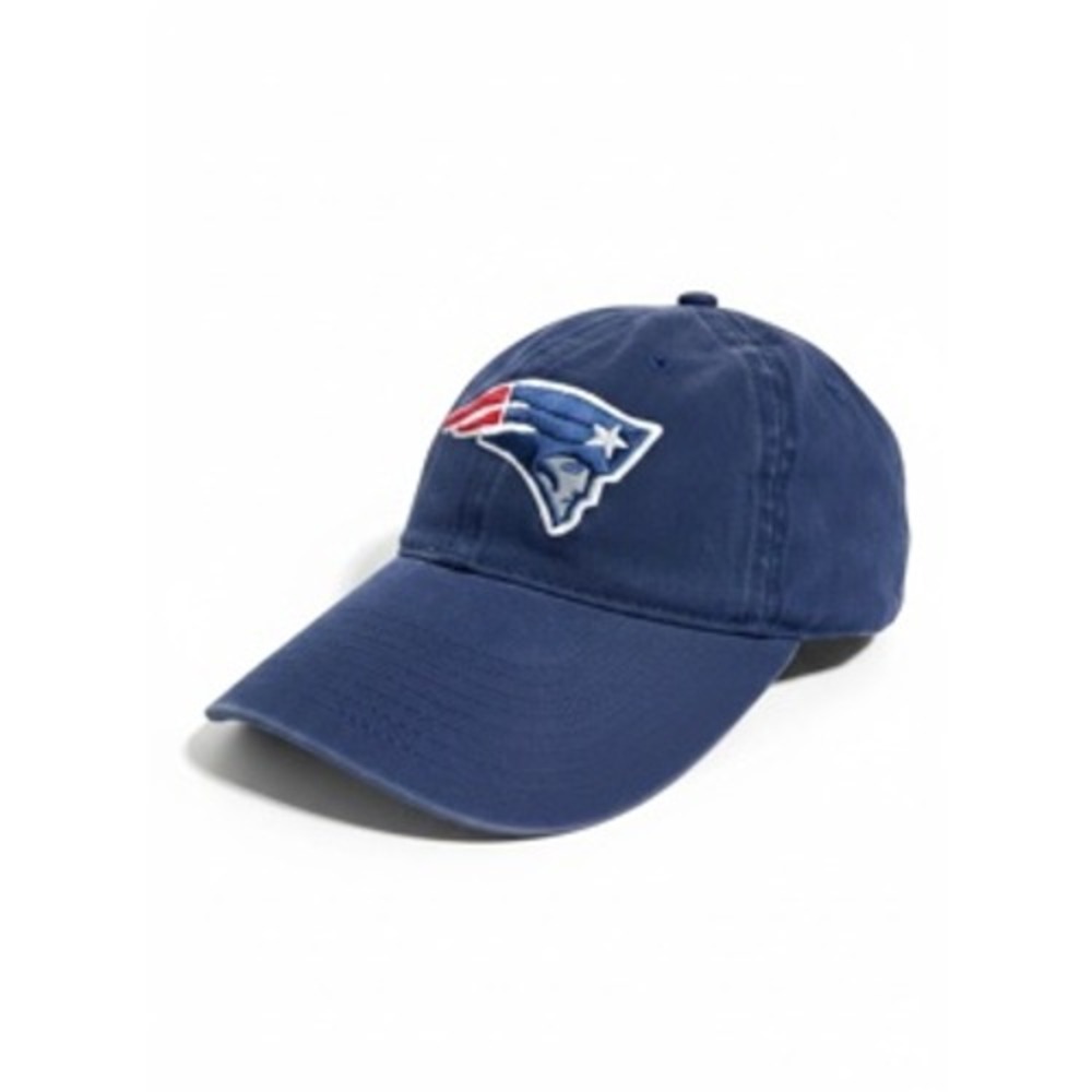 New England Patriots Hat Mens Navy Blue Adjustable Cotton Baseball Cap NFL Logo